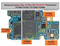 Samsung Galaxy Note 10 Plus thermistor